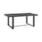Armen Living Argiope Outdoor Patio Dining Table in Aluminum 840254333000 - alternate 3